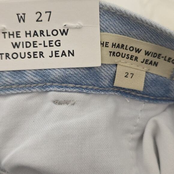 NEW Madewell The Harlow Wide-Leg Trouser Jean Light Blue Airy Denim Edition Jean - Picture 10 of 16